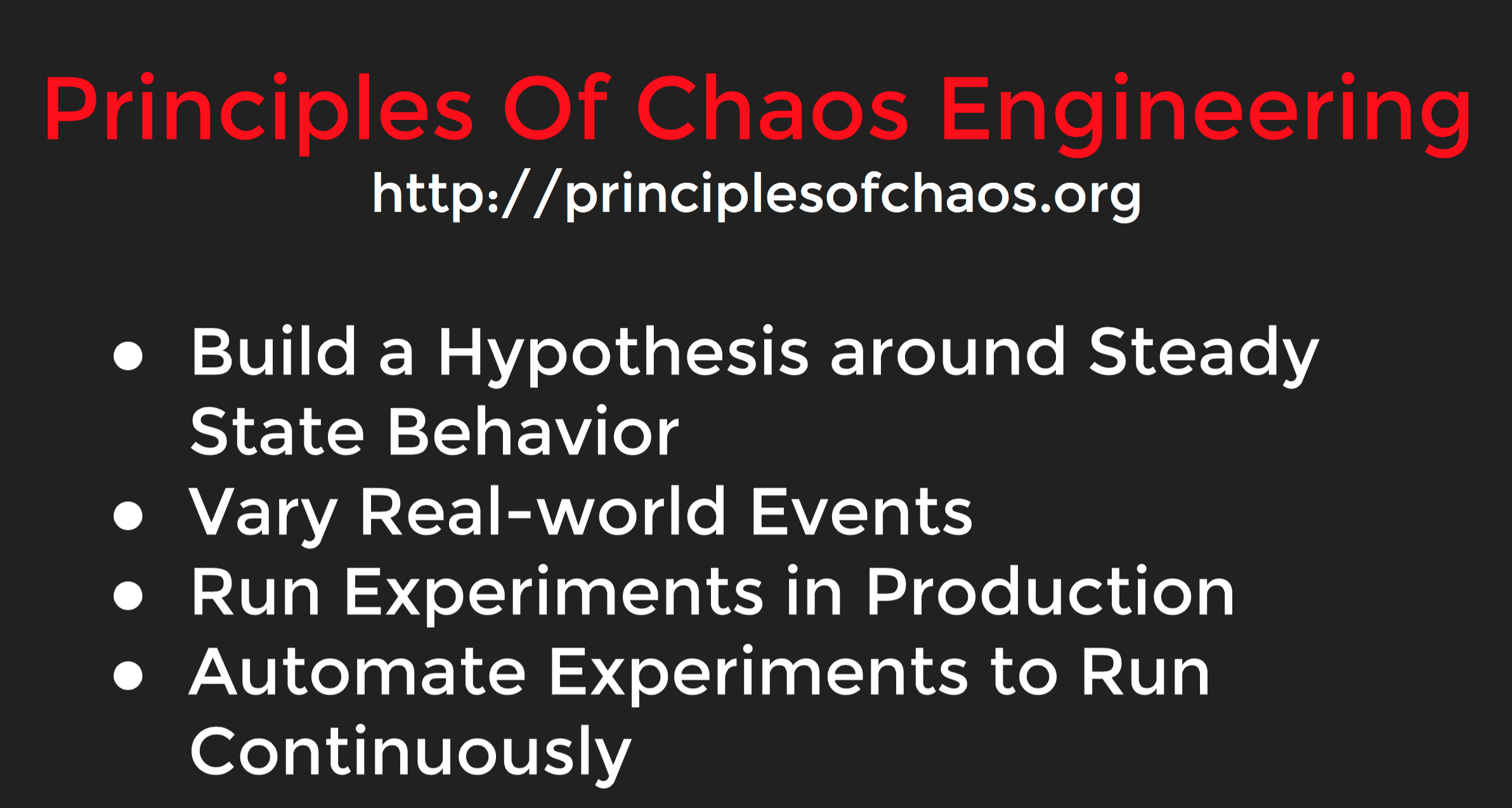 chaos-principle